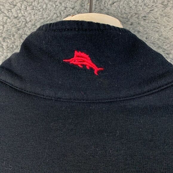 Tommy Bahama Arizona Cardinals Sweater Mens Large Black NFL Football Athleisure - Picture 8 of 14